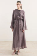 Lucy Lace-Up Collar Detail Dress