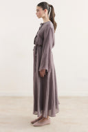 Lucy Lace-Up Collar Detail Dress