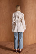Lunara Faux Fur Trim Jacket