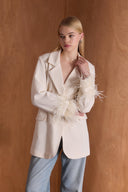 Lunara Faux Fur Trim Jacket
