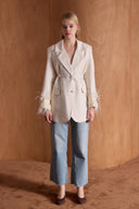Lunara Faux Fur Trim Jacket
