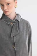 Mady Bow Detail Denim Jacket