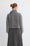Mady Bow Detail Denim Jacket