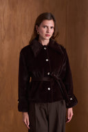 Maison Double Cuff Short Jacket