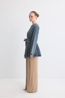 Maria Belted Denim Jacket
