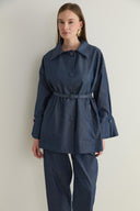 Marivelle Button-Detailed Suit