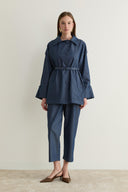 Marivelle Button-Detailed Suit