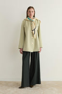 Mary Belted Goldfox Coat