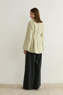 Mary Belted Goldfox Coat