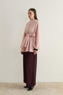 Mary Belted Goldfox Coat