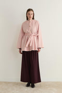 Mary Belted Goldfox Coat
