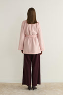Mary Belted Goldfox Coat