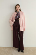 Mary Belted Goldfox Coat