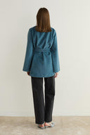 Mary Belted Goldfox Coat