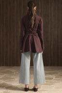 Maya Wide Belted Shirt