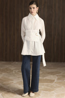 Maya Wide Belted Shirt