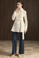 Maya Wide Belted Shirt