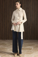 Maya Wide Belted Shirt