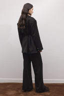 Meis Sim Striped Double-Breasted Suit