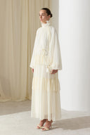Meli Tiered Chiffon Dress