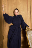 Meli Tiered Chiffon Dress