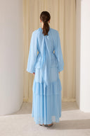 Meli Tiered Chiffon Dress