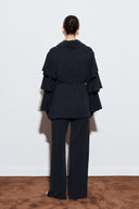 Meliya Basic Set with Ruffled Sleeves
