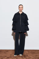 Meliya Basic Set with Ruffled Sleeves