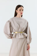Mellina Belted Skirt Set