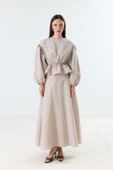 Mellina Belted Skirt Set