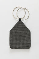 Jeweled Evening Bag with Metal Accessories