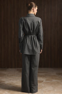 Meyila Pantsuit with Shoulder Shawl