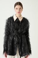 Milana Textured Jacquard Jacket