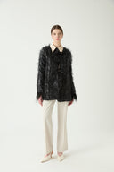 Milana Textured Jacquard Jacket