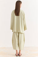 Modal Belted Trouser Set