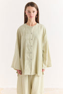 Modal Belted Trouser Set