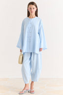 Modal Buttoned Trouser Set