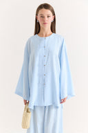 Modal Buttoned Trouser Set