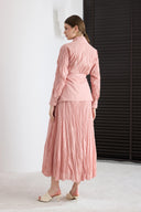 Monica Crinkled Voile Skirt Set