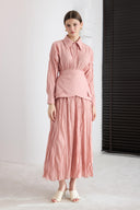Monica Crinkled Voile Skirt Set