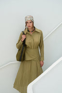 Monica Crinkled Voile Skirt Set