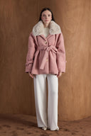 Muse Faux Fur Collar Jacket