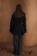 Muse Collar Faux Fur Jacket