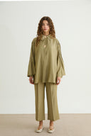 Nagy High Neck Ribbed Set