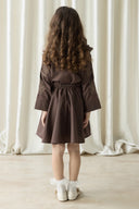 Embroidered Dacron Skirt Set