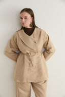 Noira Wrap-Front Nubuck Set