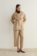 Noira Wrap-Front Nubuck Set