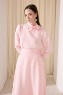Nolan Yaka Bağlamalı Çizgili Takım