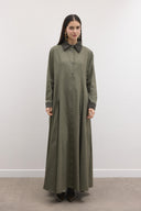 Nomila Denim Dress with Cuff Detailing