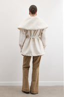 Notte Wide Collar Goldfox Coat